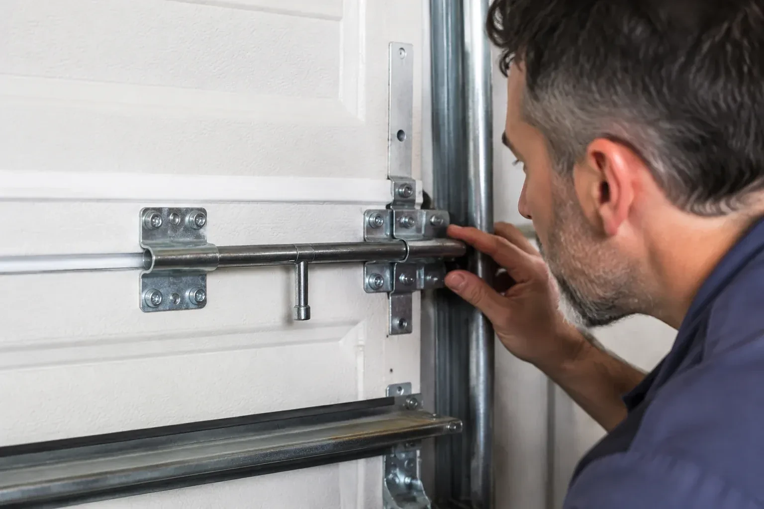 Illustrative garage doors scene — Garage Door Manual Lock Repair, Brighton