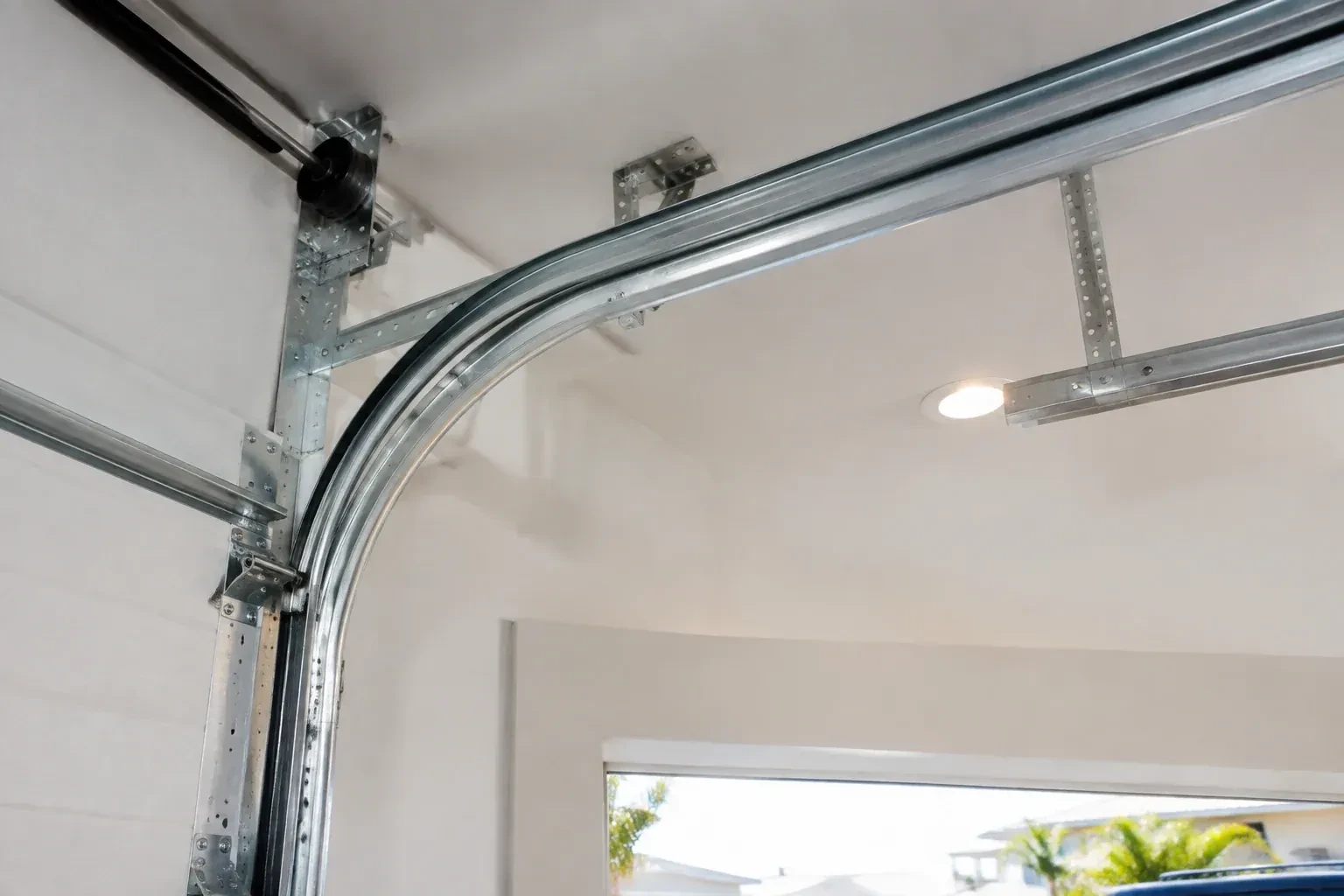 Illustrative garage doors scene — Garage Door Track Repair or Replacement, Cobourg